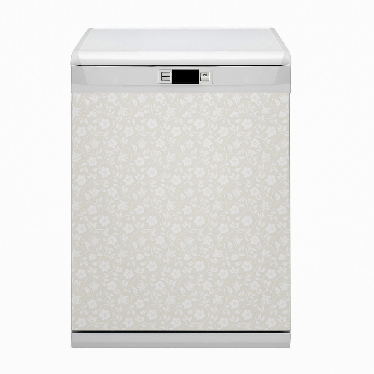 Mata na zmywarkę Kwiecista tapeta 60x80