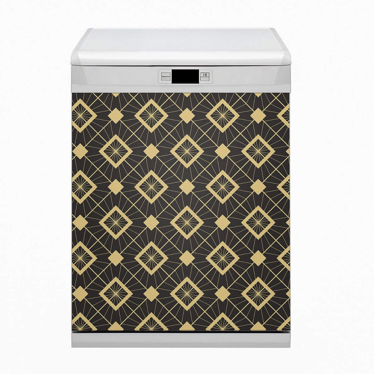 Bluedecor Magnes ozdobny na zmywarkę Retro wzór 60x80