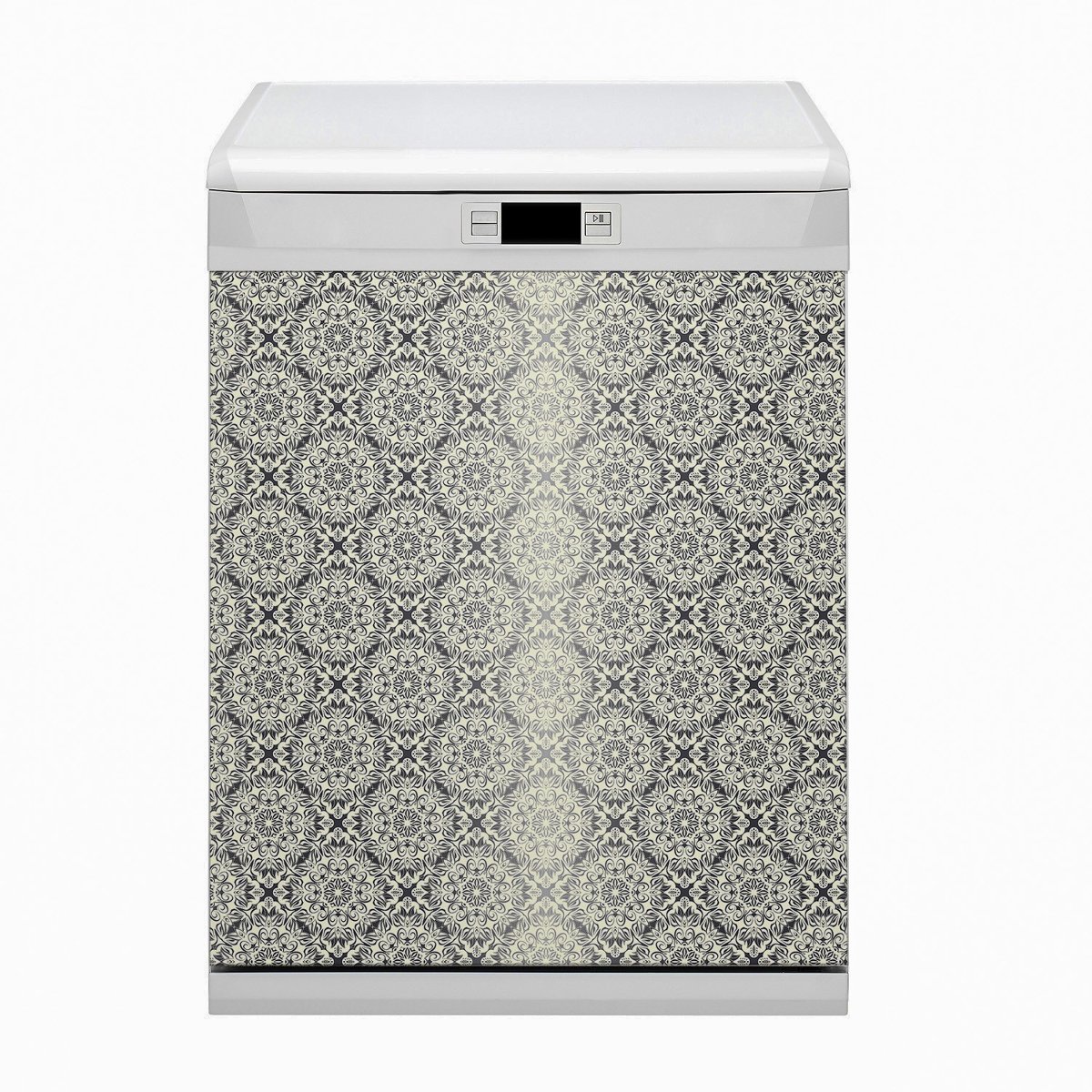 Bluedecor Maskownica Magnes na zmywarkę Kwiatowy wzór 60x80