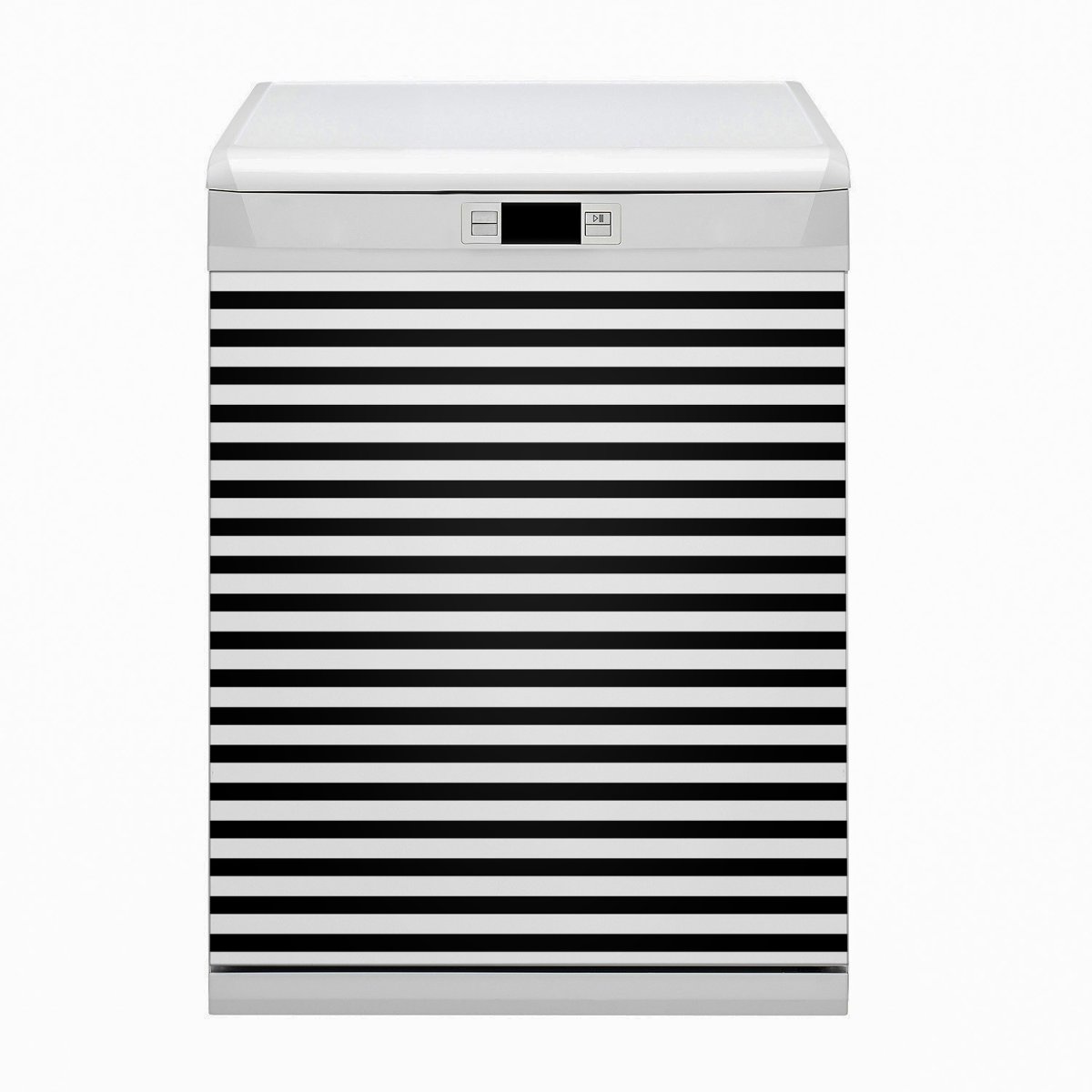 Ozdobna osłona na zmywarkę Poziome linie 60x80