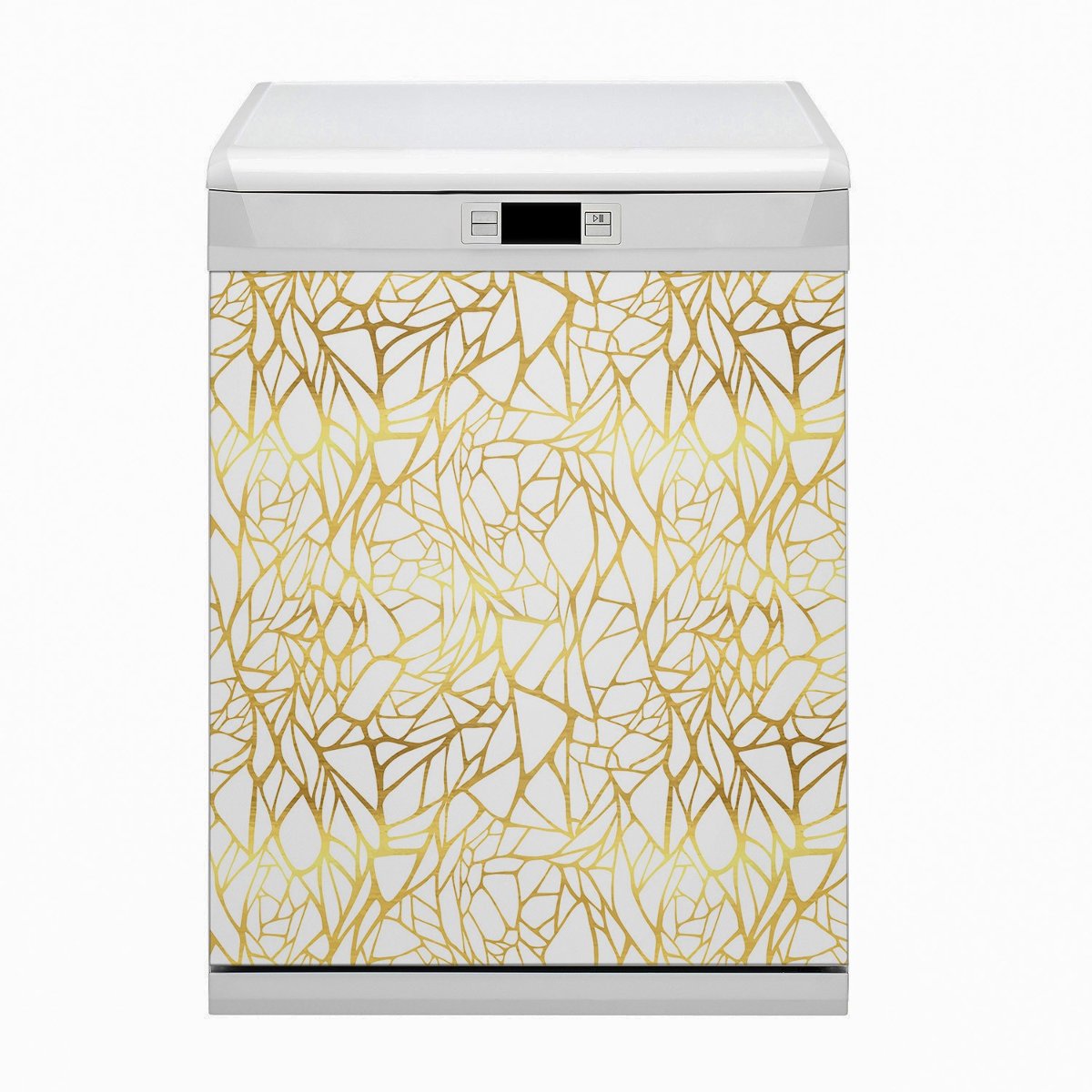 Mata Bluedecor Magnes na zmywarkę, Złoty Ornament 60x80