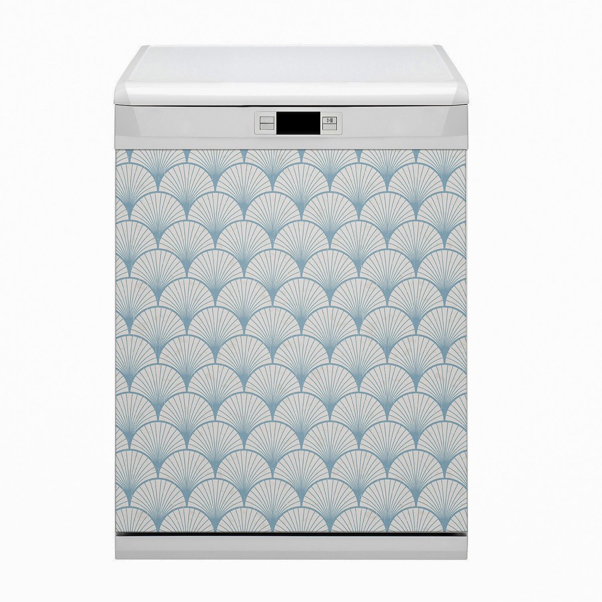 Ozdobny Bluedecor Magnes na zmywarkę Retro przegrzebki 60x80