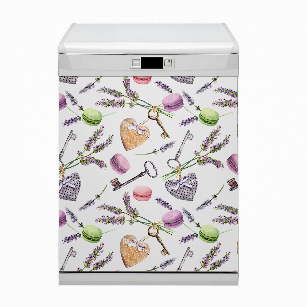 Osłona Bluedecor Magnes na zmywarkę Stare klucze retro 60x80