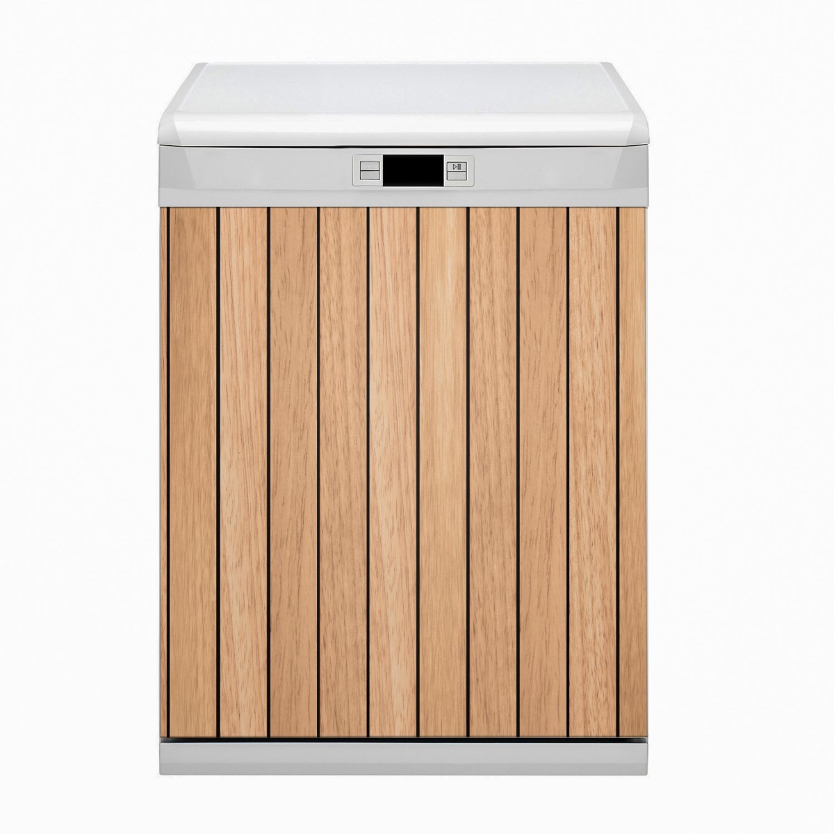 Bluedecor Maskownica Magnes na zmywarkę Pionowe deski 60x80