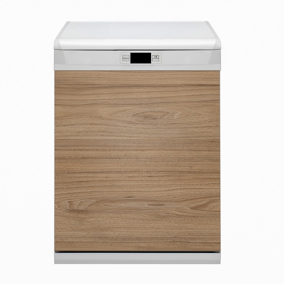 Bluedecor Maskownica na zmywarkę Drewno brązowe deski  60x80