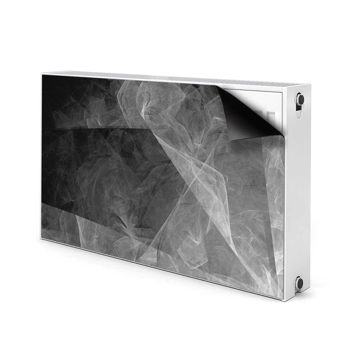 Magnetyczna maskownica Abstrakcja grafitowa 100x60, Bluedecor