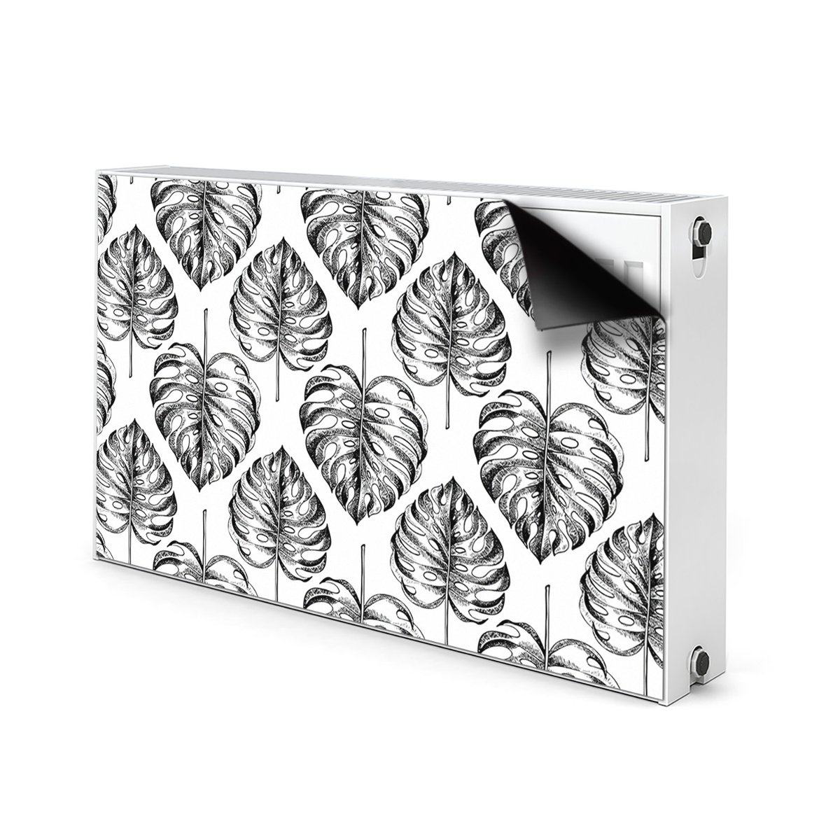HIT Magnetyczna mata z nadrukiem Monstera 100x60, Bluedecor