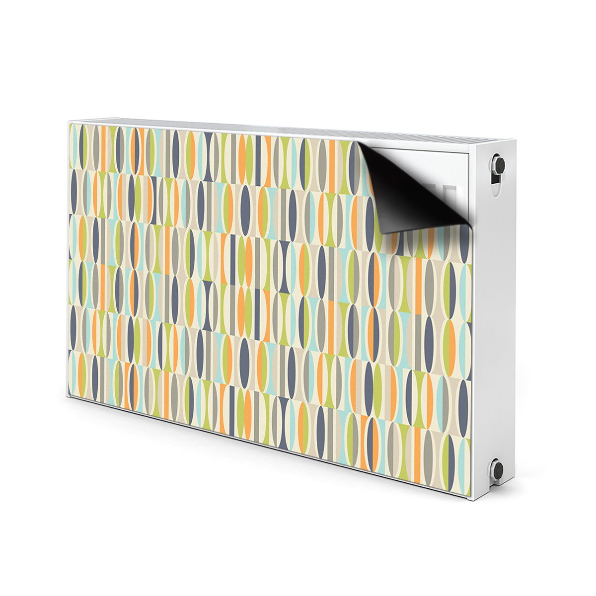 Magnetyczna mata z nadrukiem Retro wzór 100x60 cm, Bluedecor