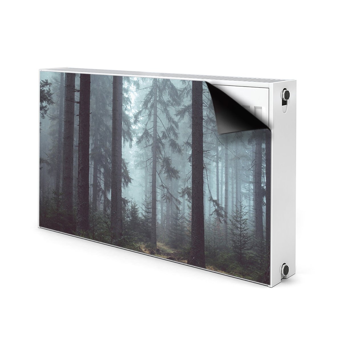 Maskownica magnes na grzejnik Mglisty Las 100x60, Bluedecor