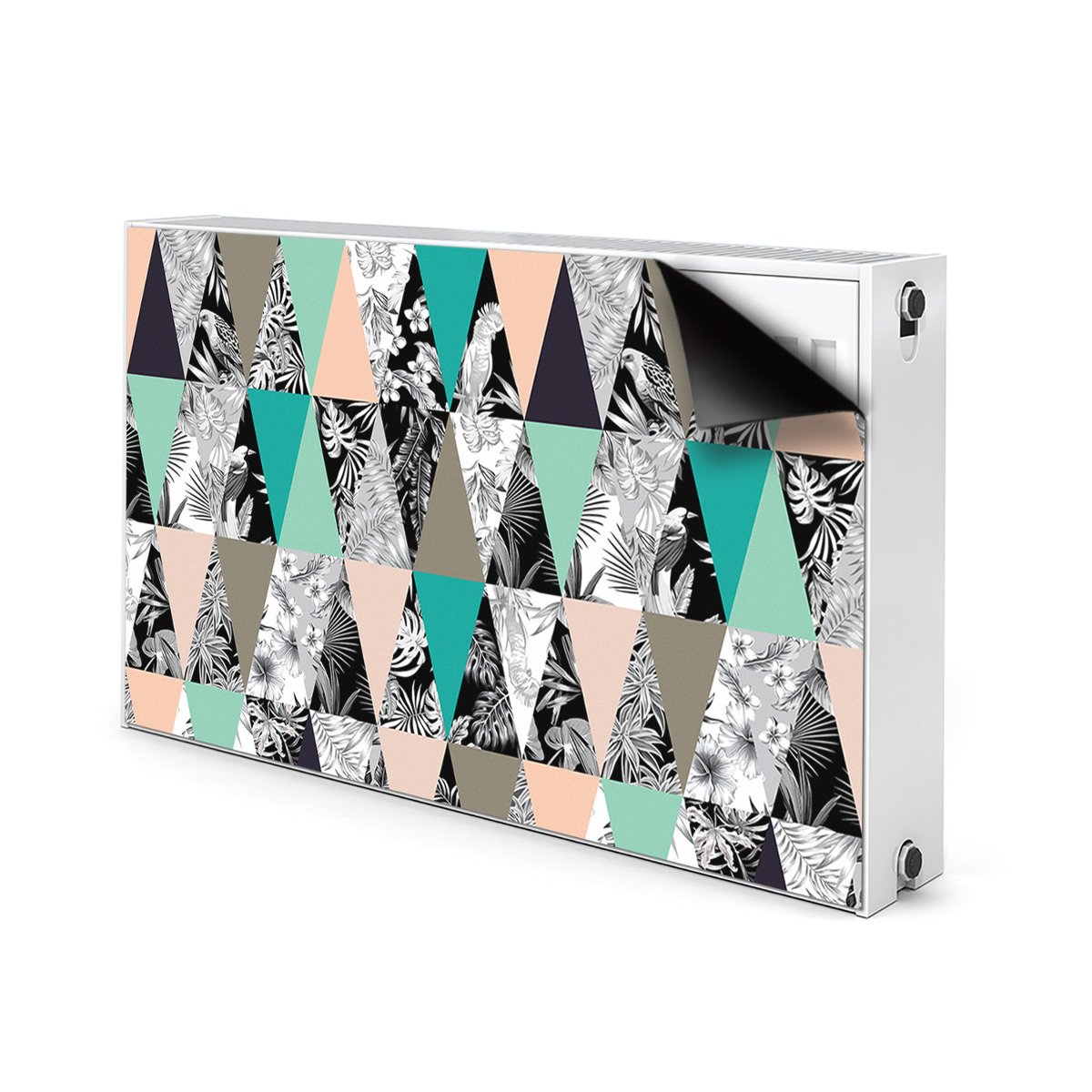 Magnetyczna maskownica Tropikalny patchwork 100x60, Bluedecor