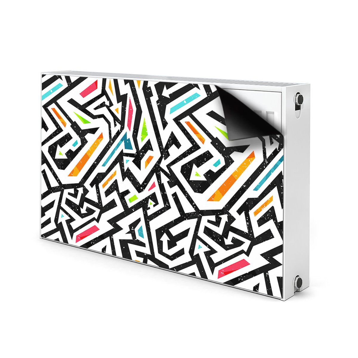 HIT Magnetyczna mata z nadrukiem Graffiti 100x60, Bluedecor