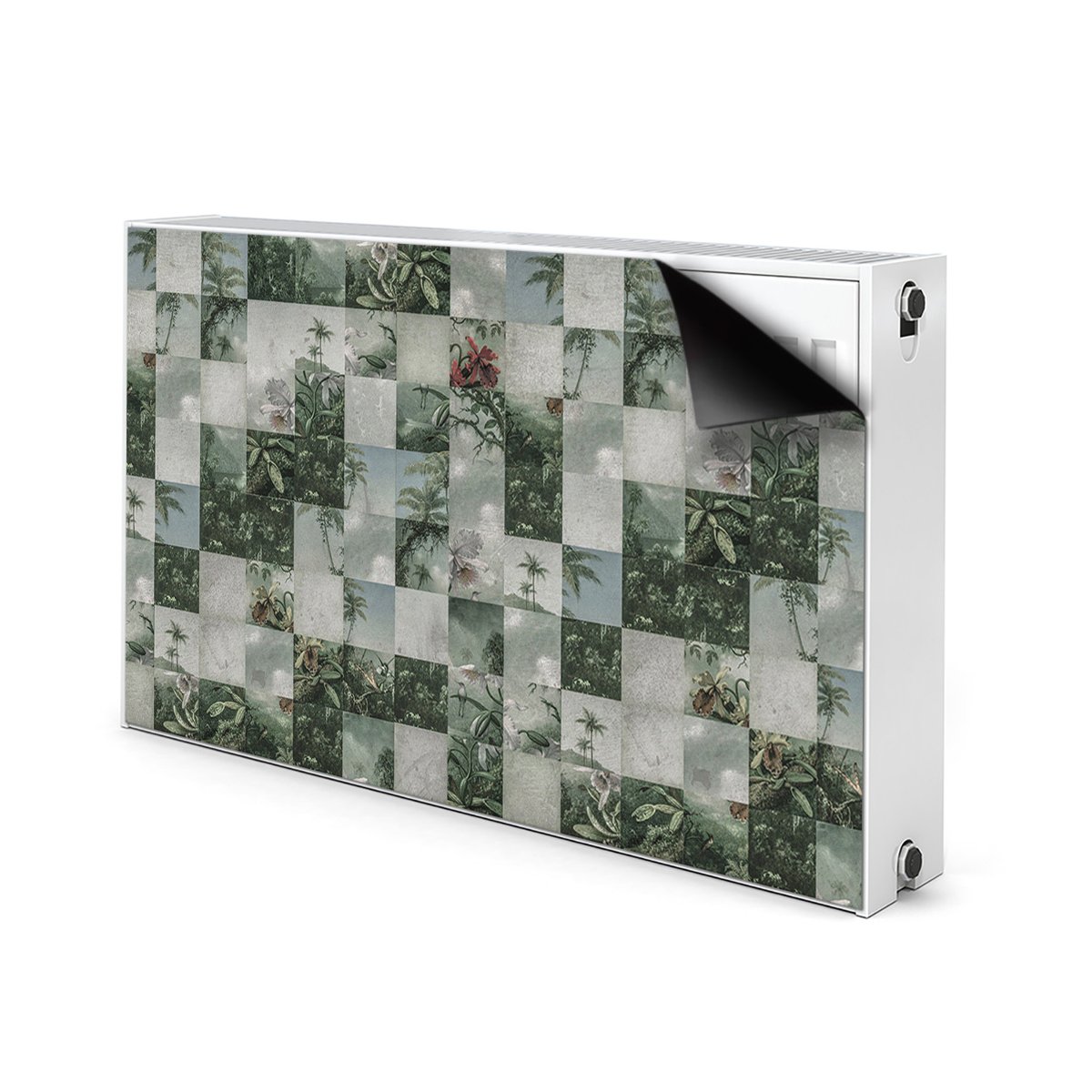 Magnetyczna maskownica Tropikalny Patchwork 100x60, Bluedecor