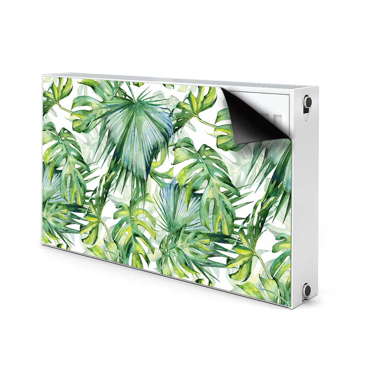 Osłona magnes na grzejnik Gęsta dżungla 100x60 cm, Bluedecor