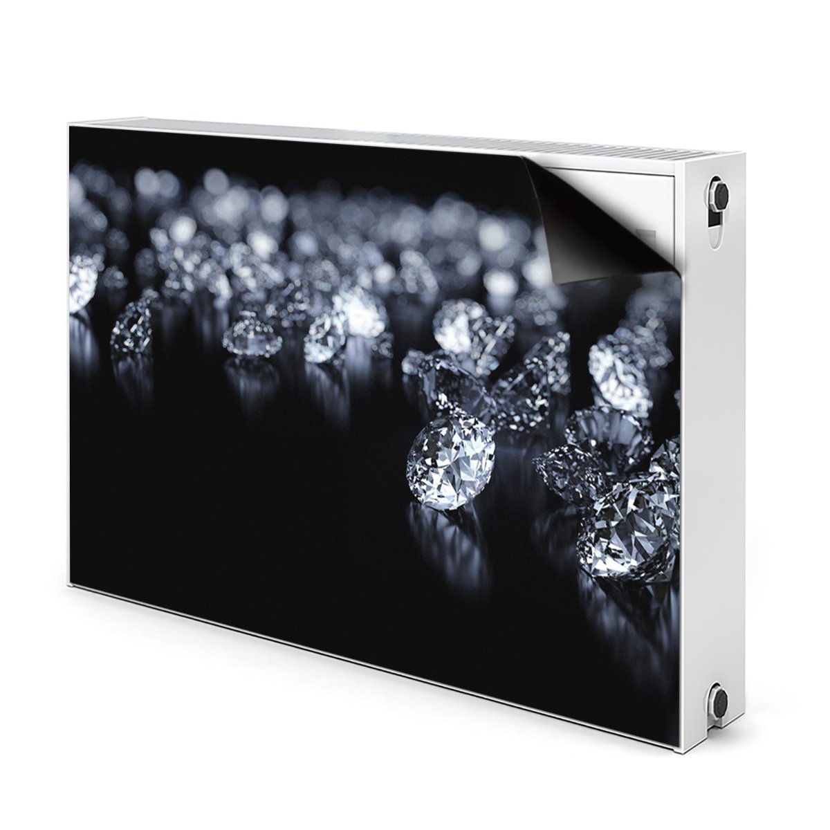 HIT Magnetyczna mata z nadrukiem Diamenty 90x60, Bluedecor