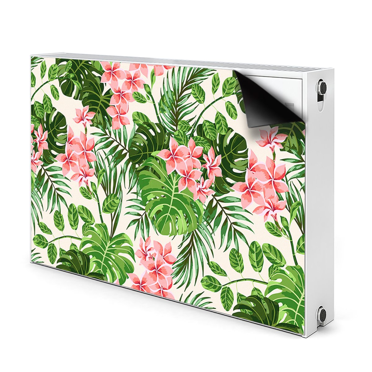 HIT Magnetyczna mata z nadrukiem Hibiskus 90x60, Bluedecor