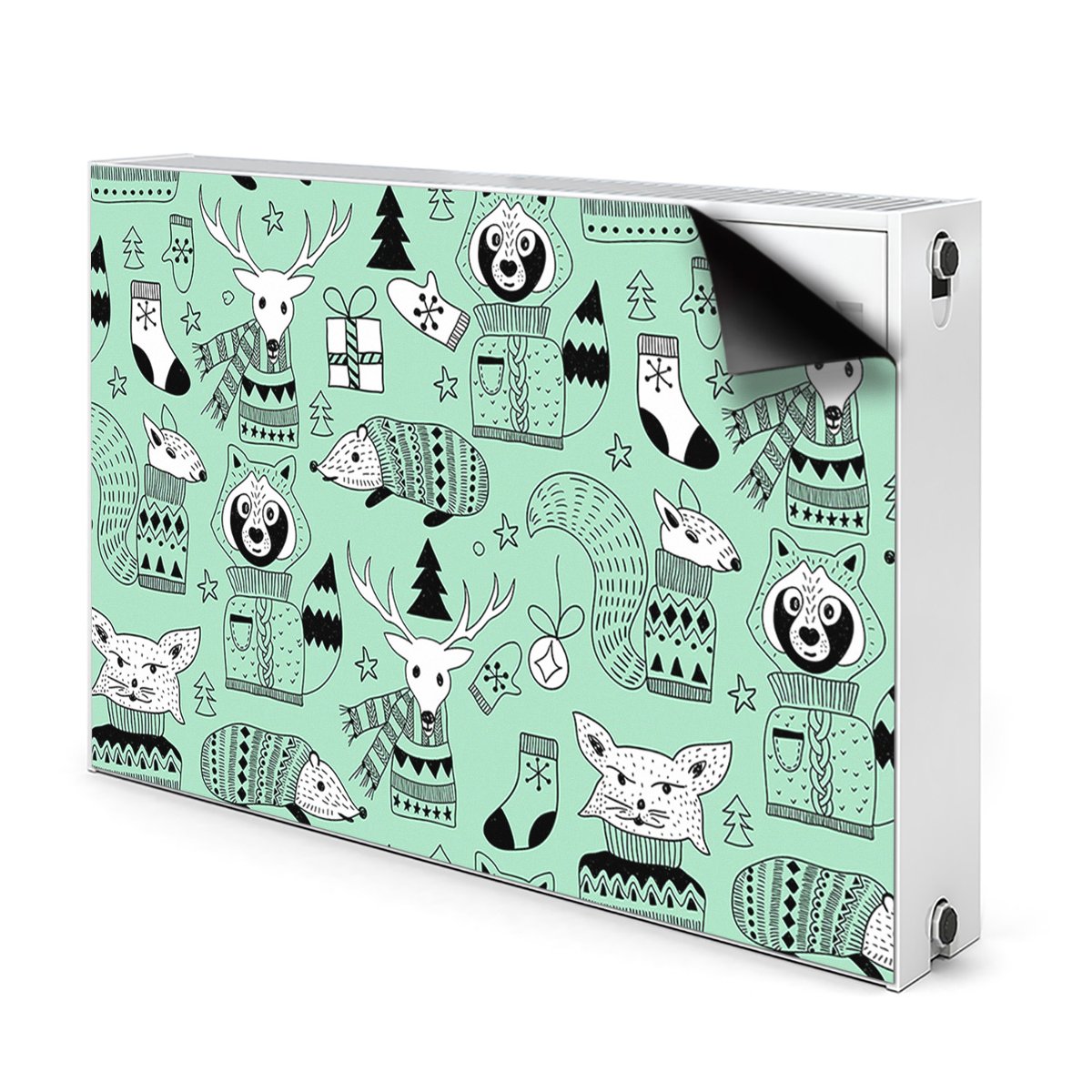 Maskownica na kaloryfer Skandynawskie zoo 90x60, Bluedecor