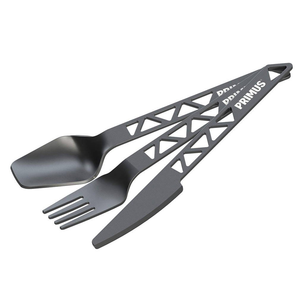 Relags Uni Primus sztućce zestaw 'Trail aluminiowa', srebrny, One Size 792630