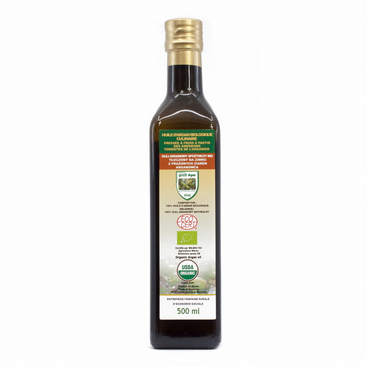Olej arganowy SPOŻYWCZY 500 ml