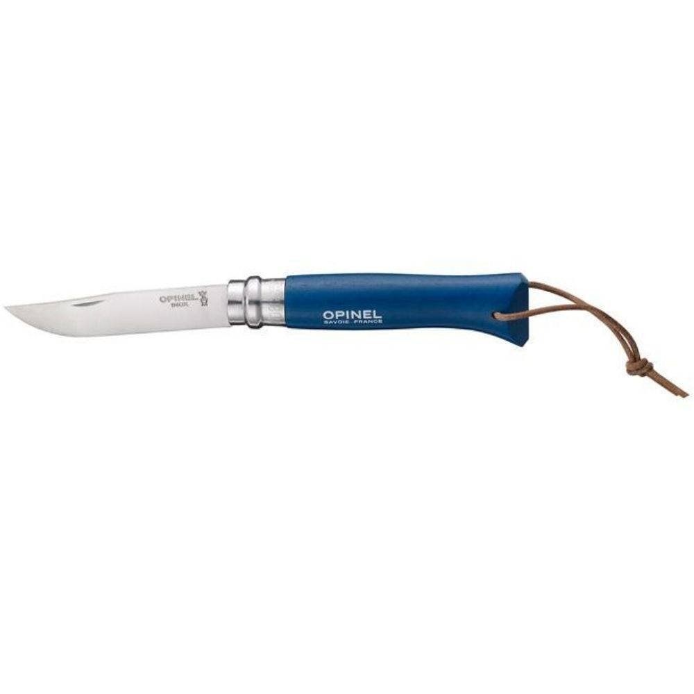 Opinel O002212 254491 TRADICIÓN COLORAMA, srebrny, nr 8