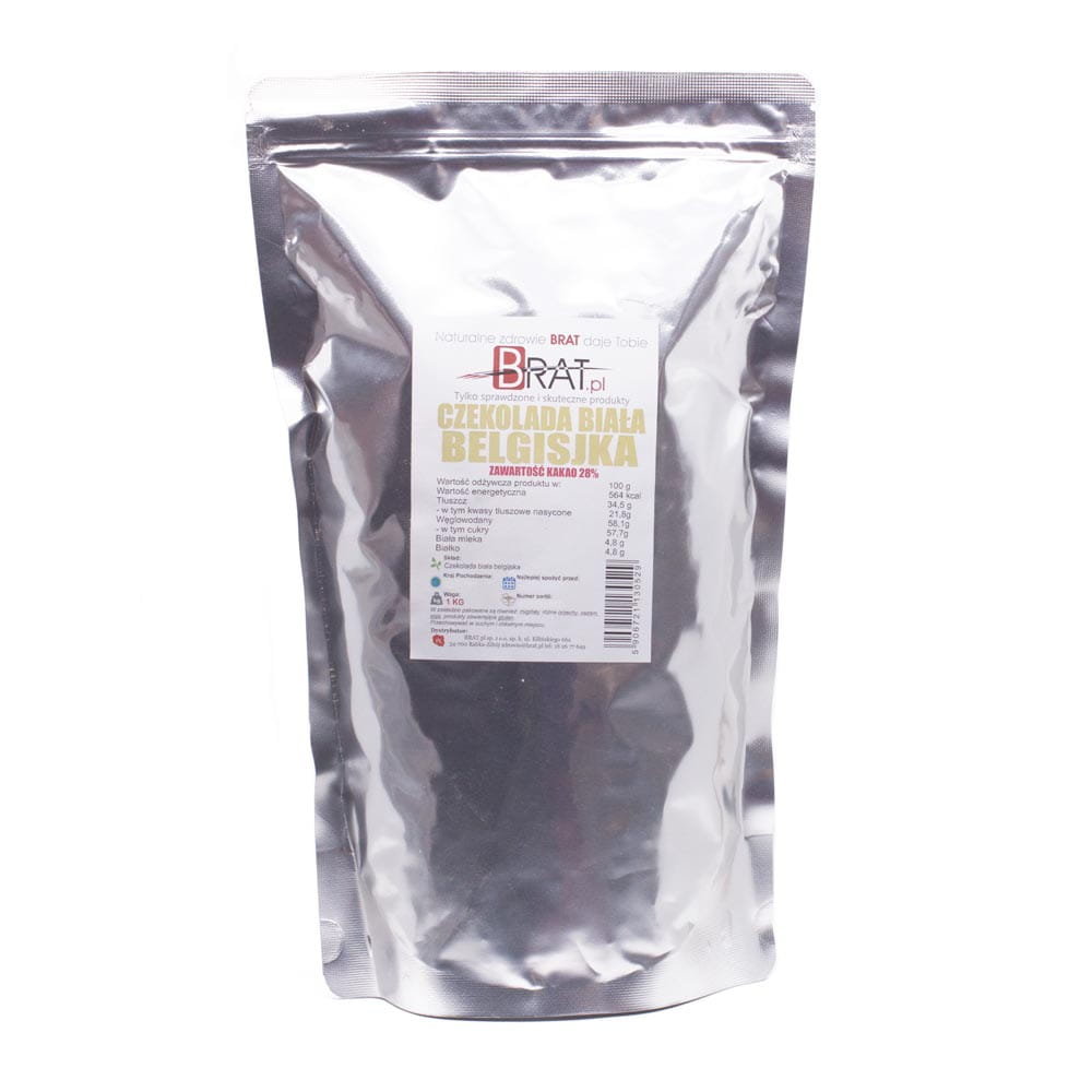 Czekolada biała Belgijska 1kg