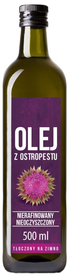 True Foods Olej z ostropestu 500 ml True Foods 1780