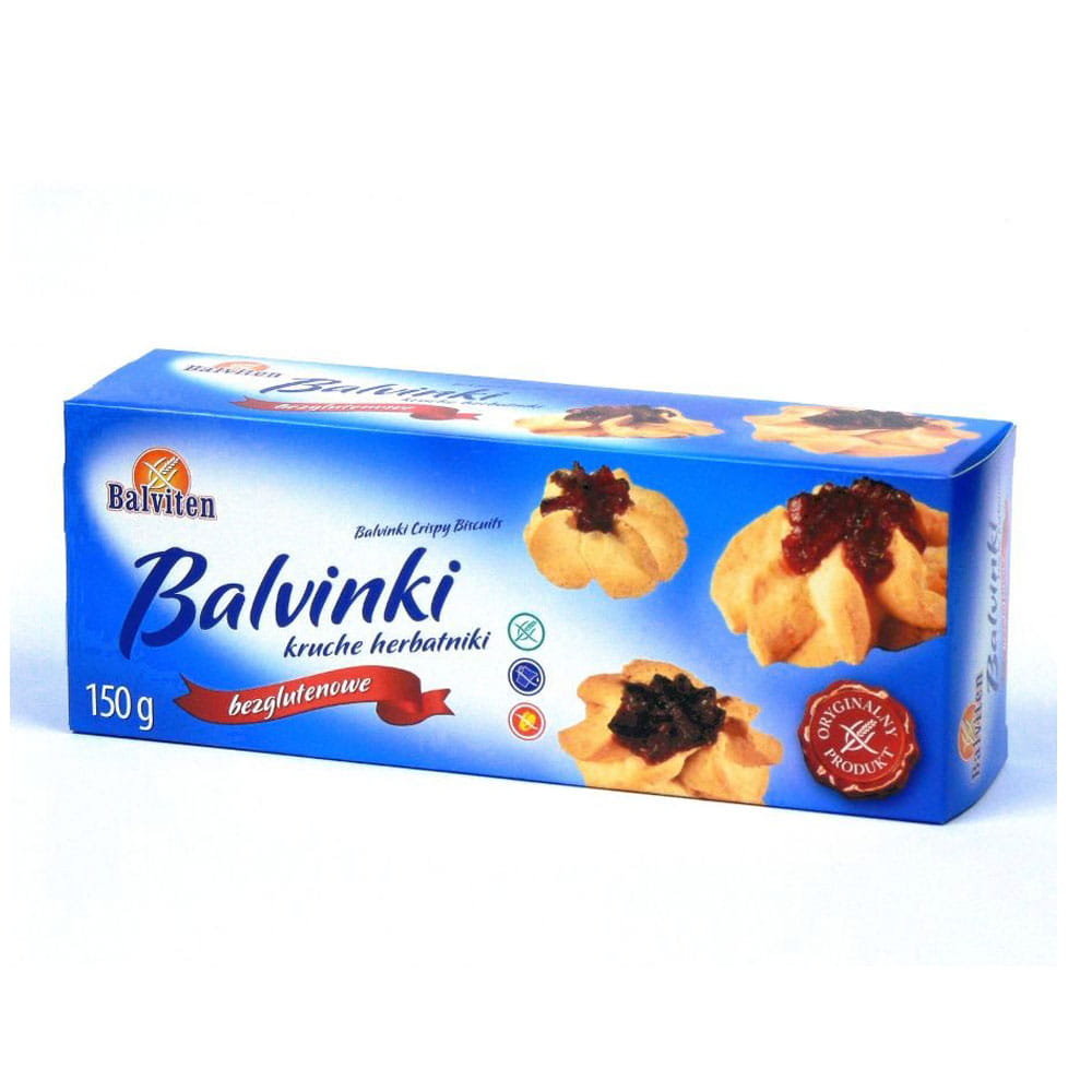 Balviten Balvinki Kruche herbatniki bezglutenowe