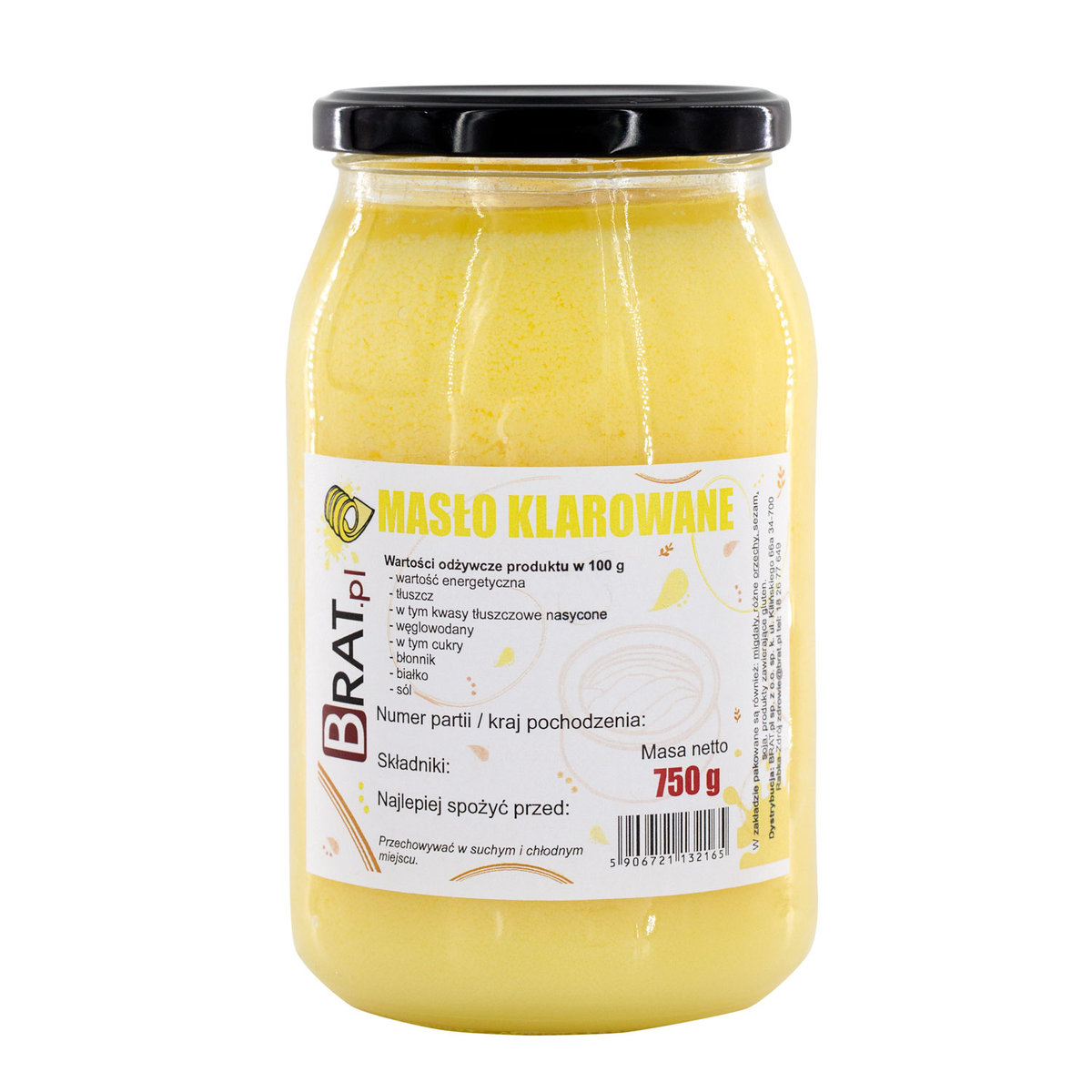 Masło klarowane 750g