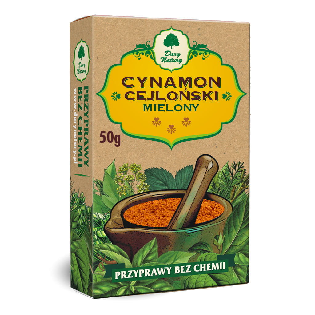 Dary Natury Cynamon Cejloński Mielony 50 G DN558