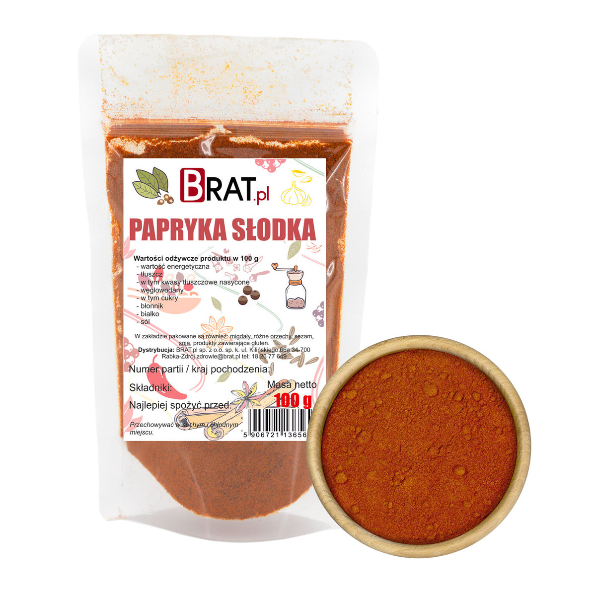 Słodka papryka ASTA100 100g