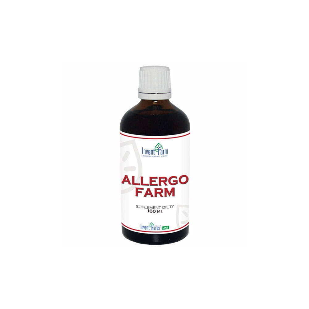 INVENT FARM Allergo Farm 100ml rumianek pospolity krwarnik nawłoć pokrzywa arnika