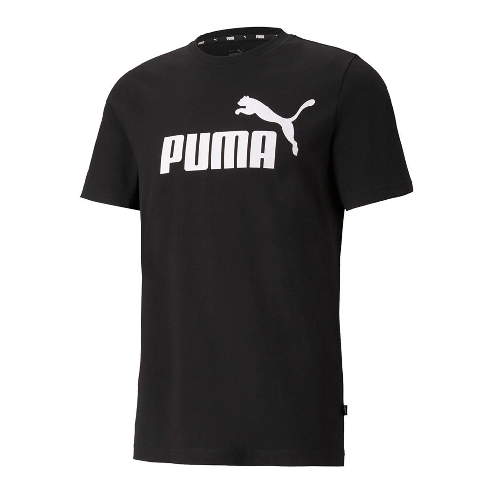 Puma, Koszulka męska, ESS Logo Tee, czarna (58666601), rozmiar L