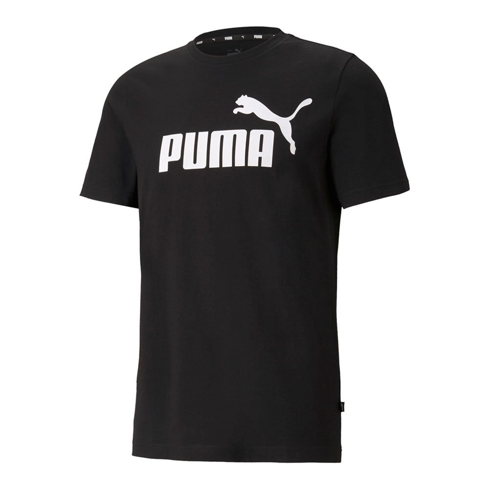 Puma, Koszulka męska, ESS Logo Tee, czarna (58666601), rozmiar M