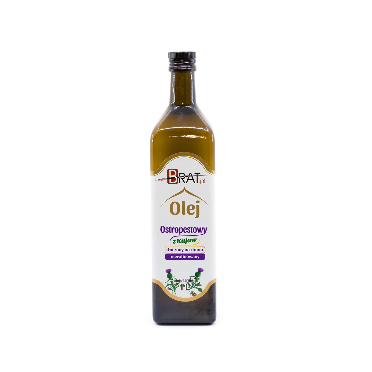 Olej z ostropestu 1000 ml - Brat.pl