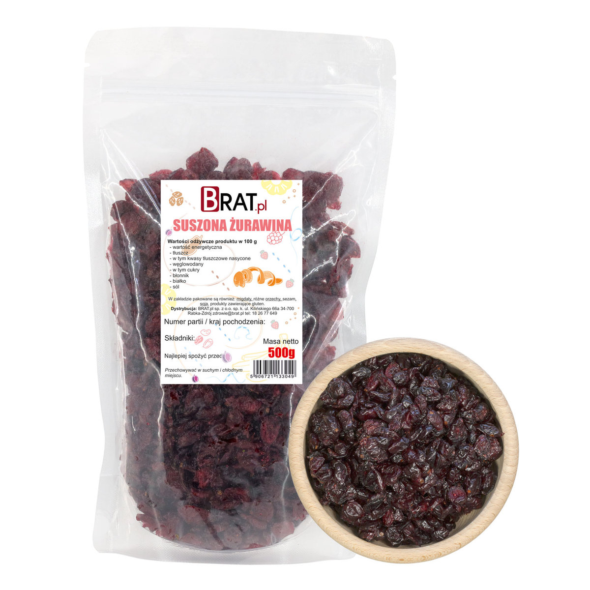 Żurawina 500g