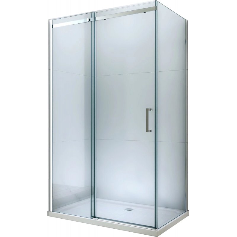 Mexen Omega kabina prysznicowa rozsuwana 130x90 cm, transparent, chrom - 825-130-090-01-00
