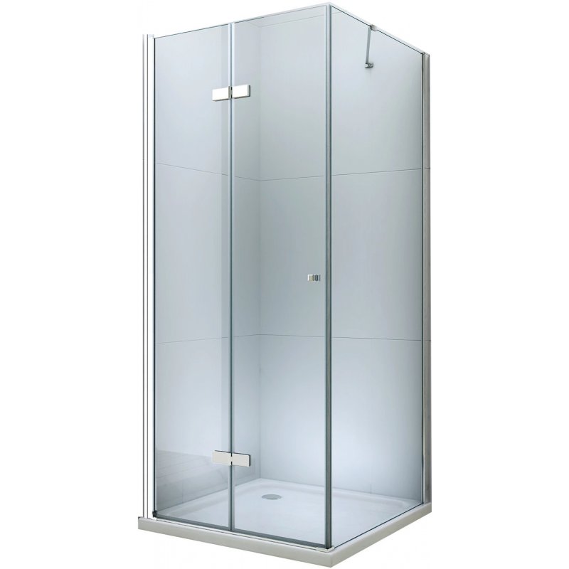 Mexen Lima kabina prysznicowa składana 90x90 cm, transparent, chrom - 856-090-090-01-00