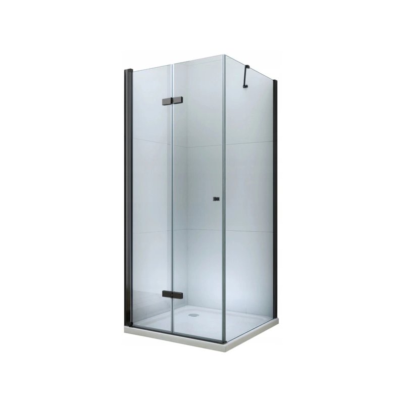 Mexen Lima kabina prysznicowa składana 70x110 cm, transparent, czarny - 856-070-110-70-00