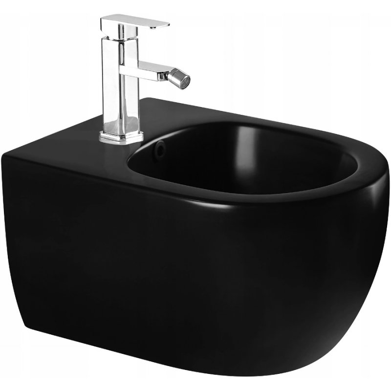 Bidet wiszący MEXEN Carmen, czarny matowy