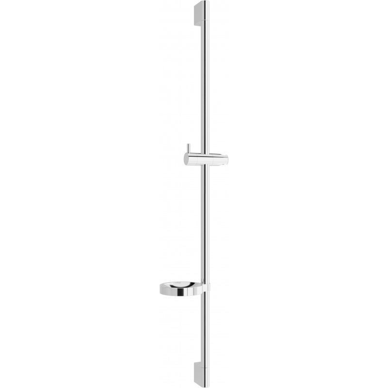 Drążek prysznicowy z mydelniczką MEXEN DS, srebrny, 90 cm