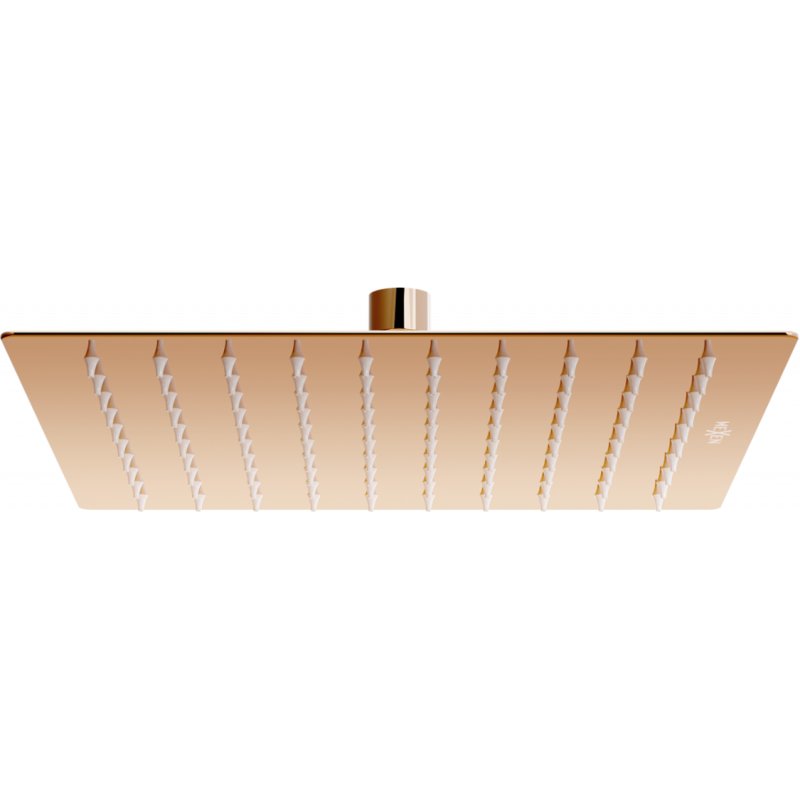 Mexen Slim deszczownica 25 x 25 cm różowe złoto - 79125-60