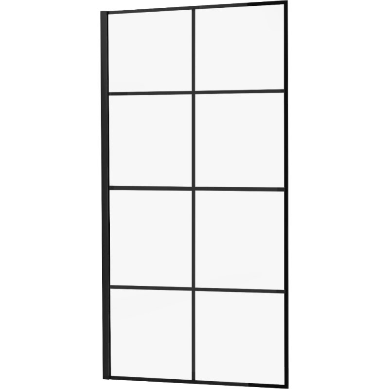 Mexen Parawan Nawannowy Fix 80x140 CM Czarna Rama