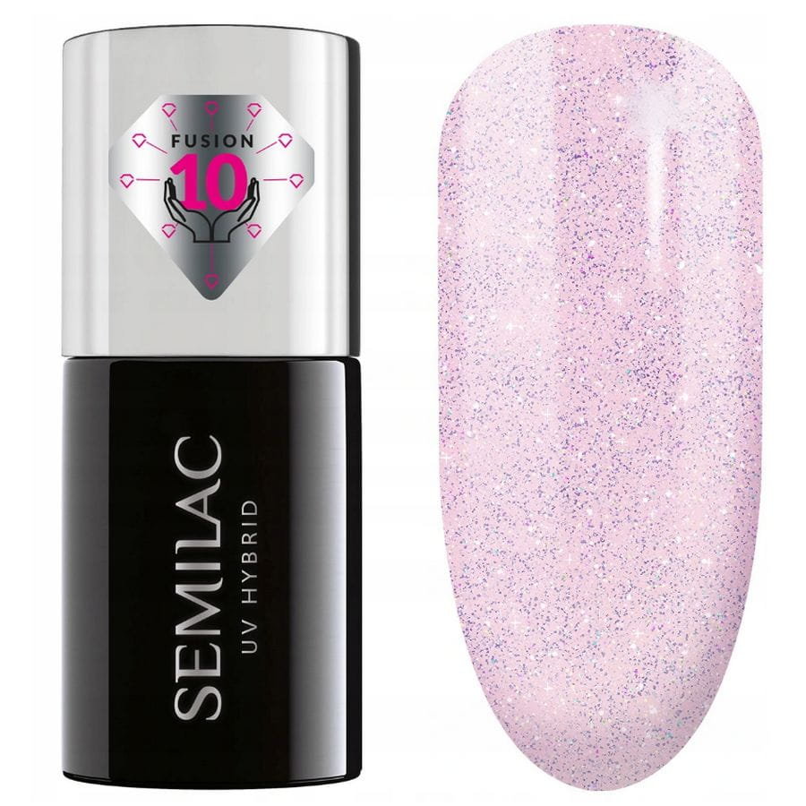 Semilac Extend Care 5in1 806 Glitter Delicate Pink 7.0 ml