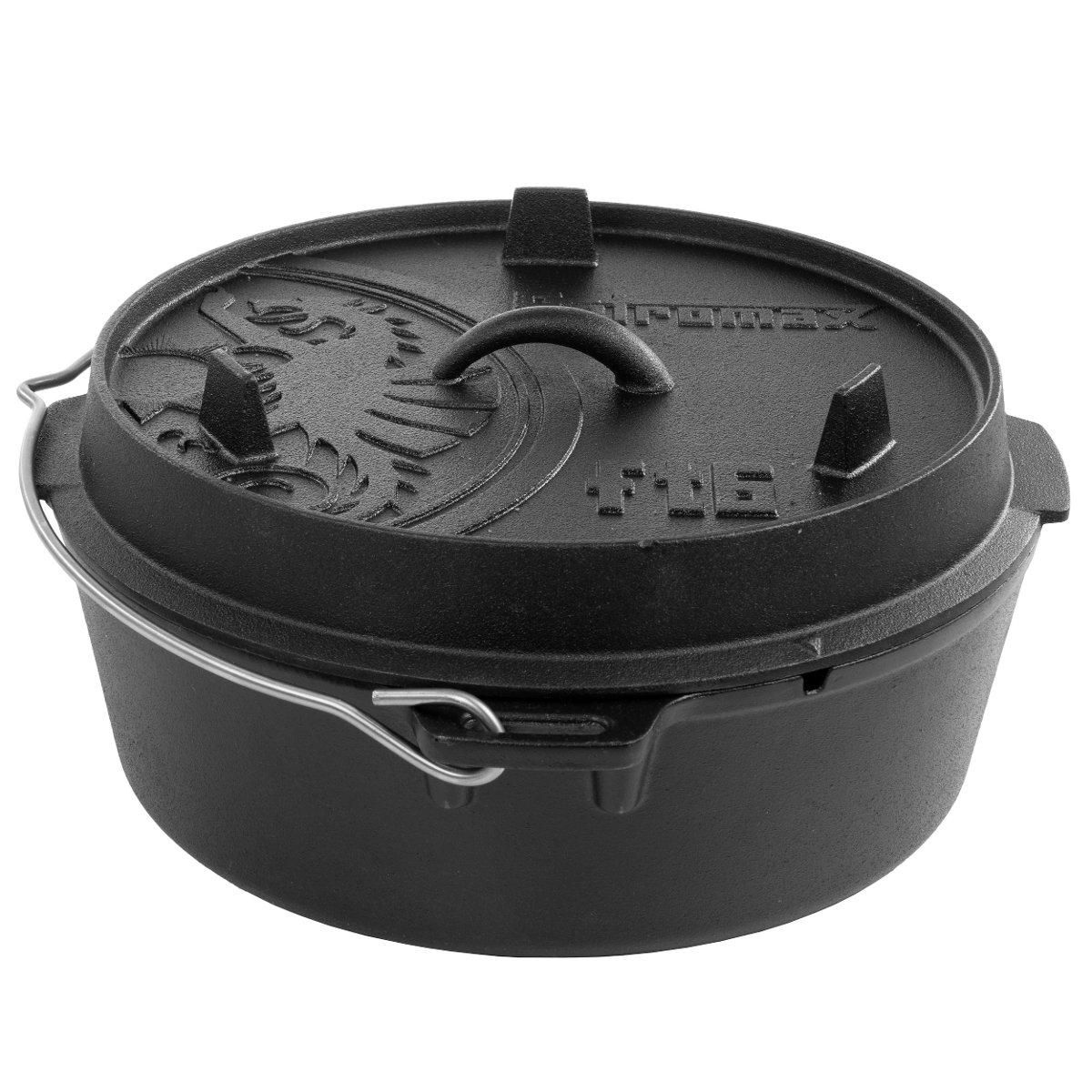 Petromax ft6-t, Pojemność: 6.1 l, 9400 g, odlew, Kolor: Czarny