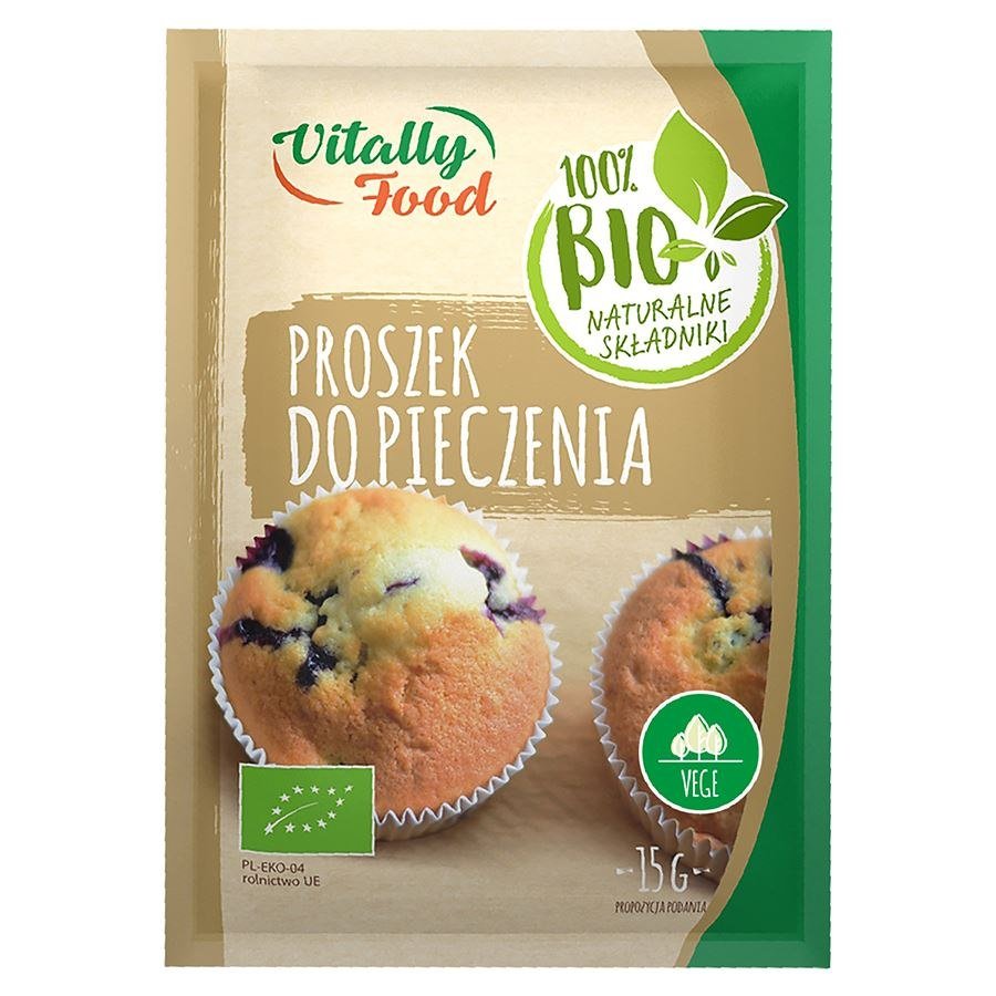 VITALLY FOOD PROSZEK DO PIECZENIA BIO 15 g - VITALLY FOOD