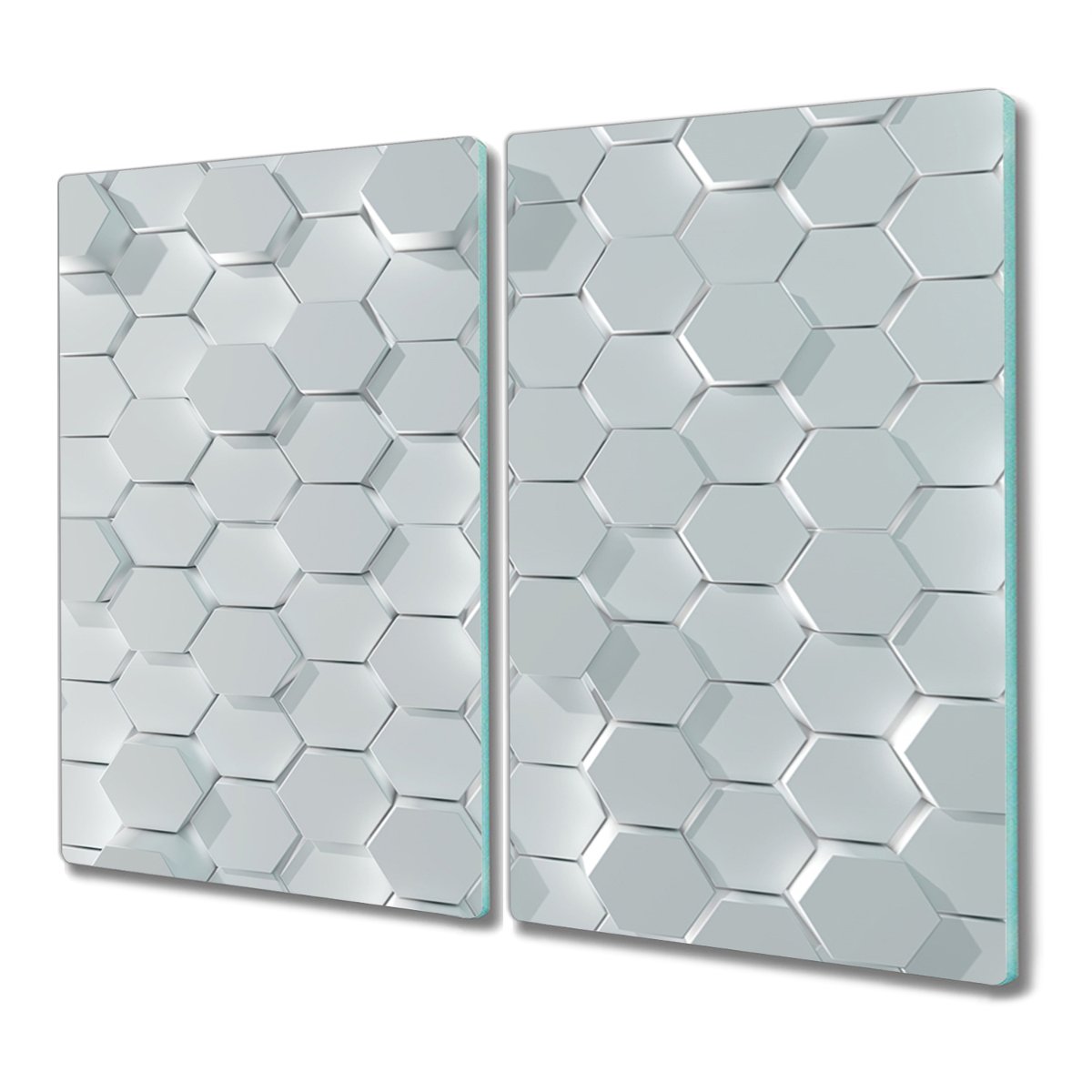 Deska szkło 2x30x52 Sześciokąt kuchenna nowoczesna, Coloray