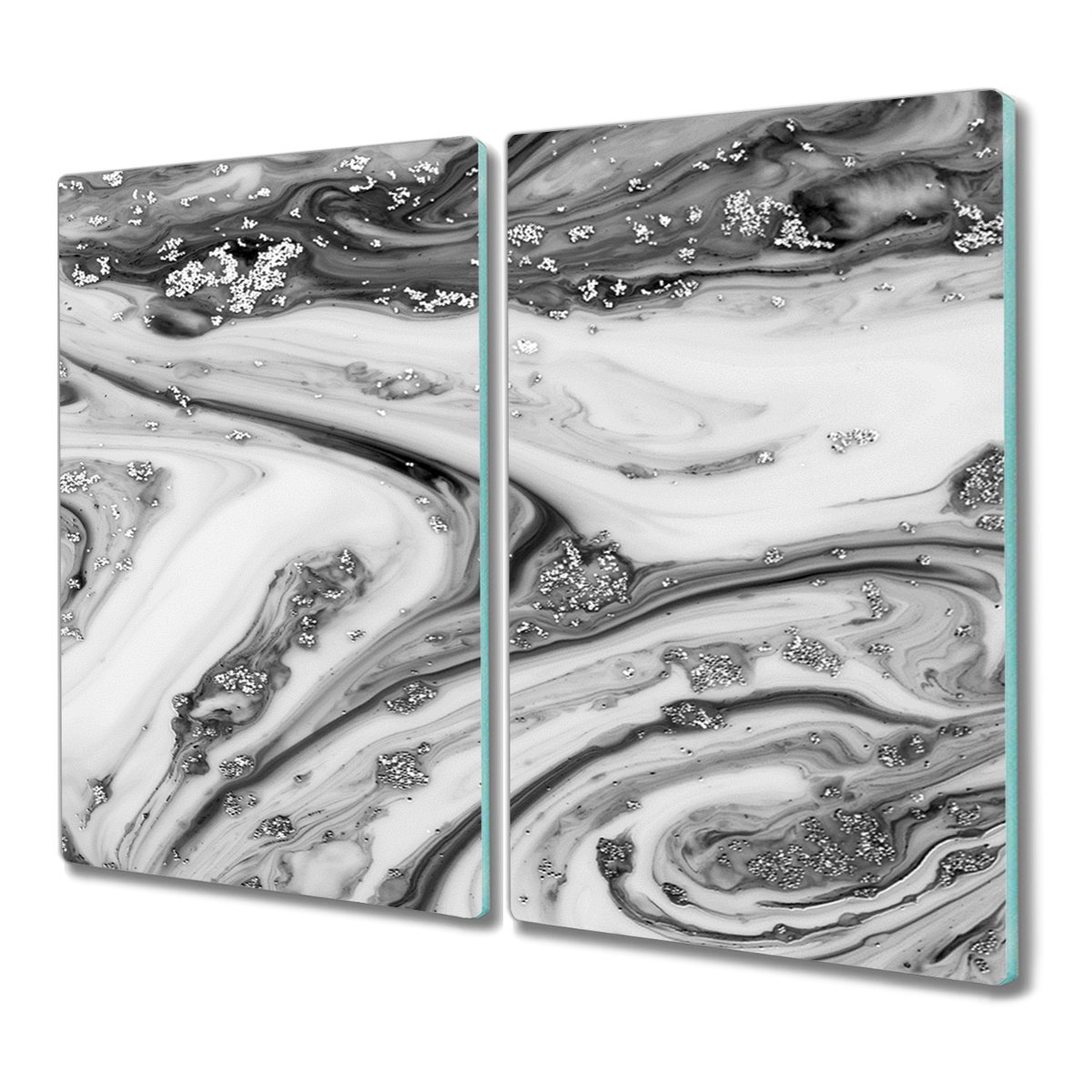 Szklana deska 2x30x52 Tekstura marmuru z nadrukiem, Coloray