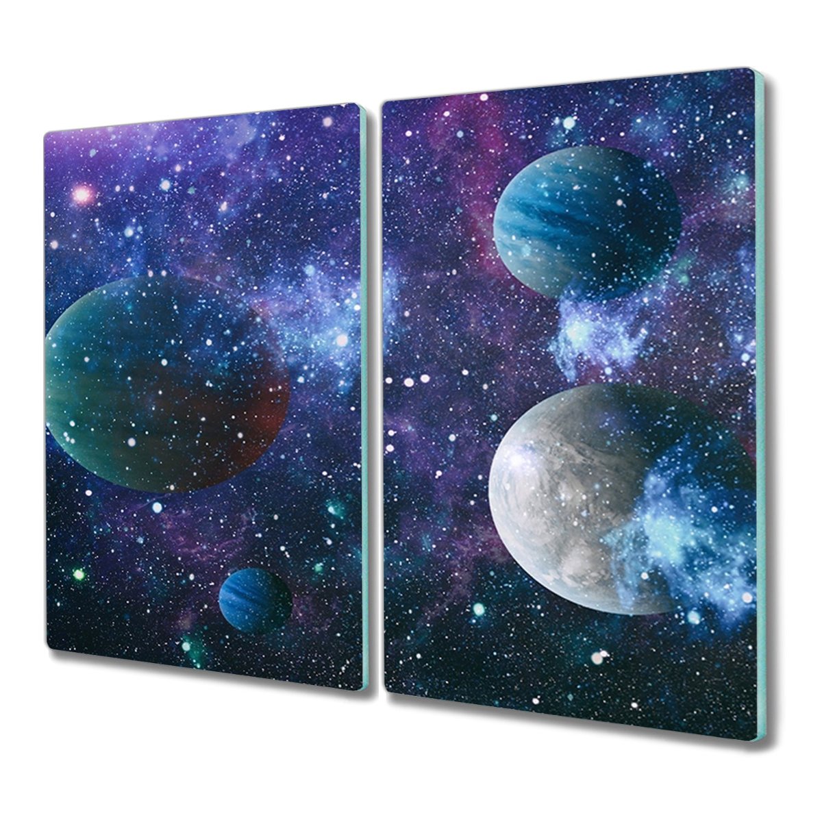 Deska 2x30x52 cm Niebo planety gwiazdy do kuchni, Coloray