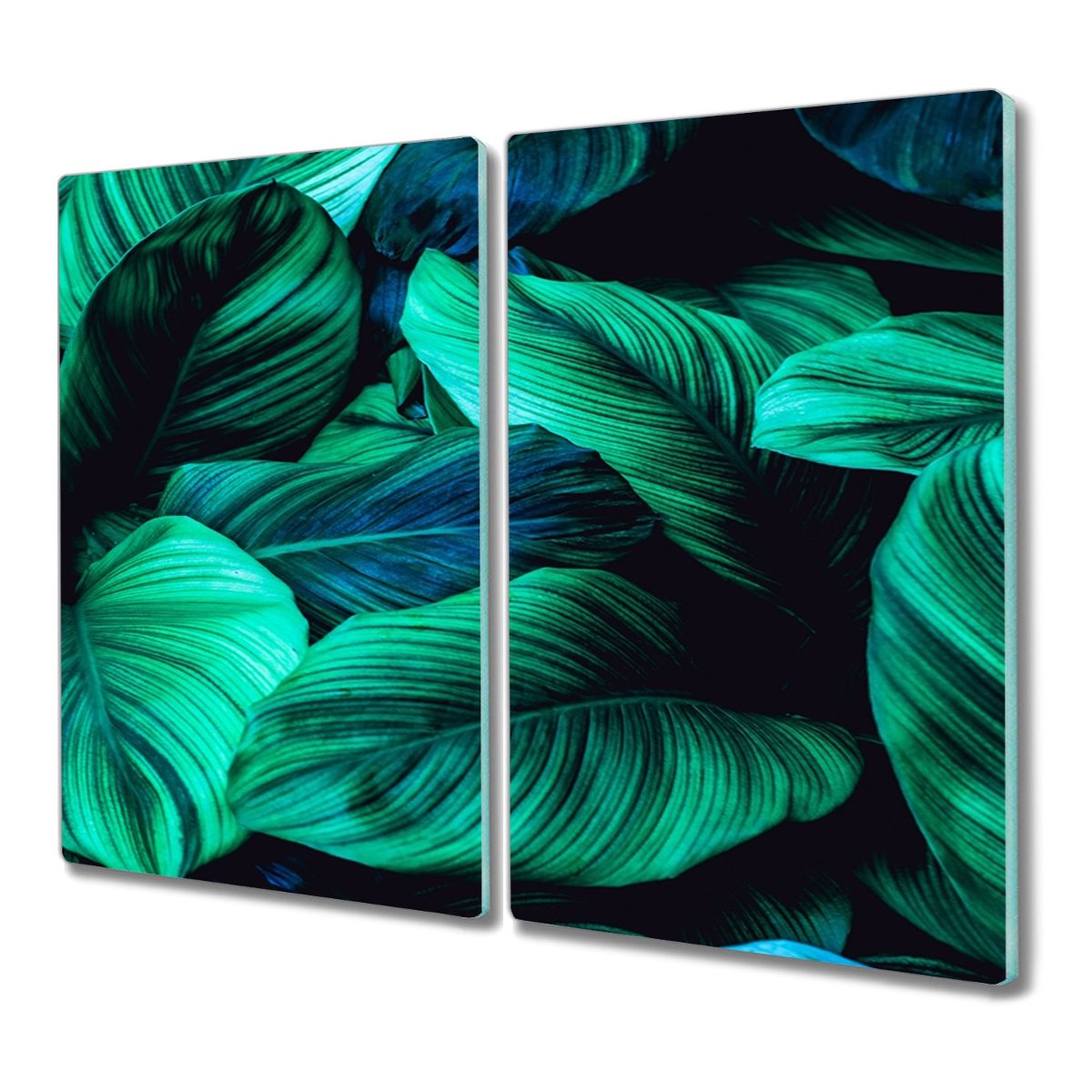 Deska 2x30x52 cm Kwiat liście roślina na prezent, Coloray