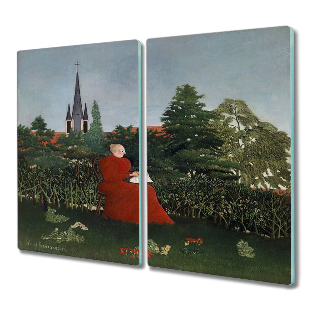 Deska 2x30x52 cm Miasto ulica góra niebo do kuchni, Coloray