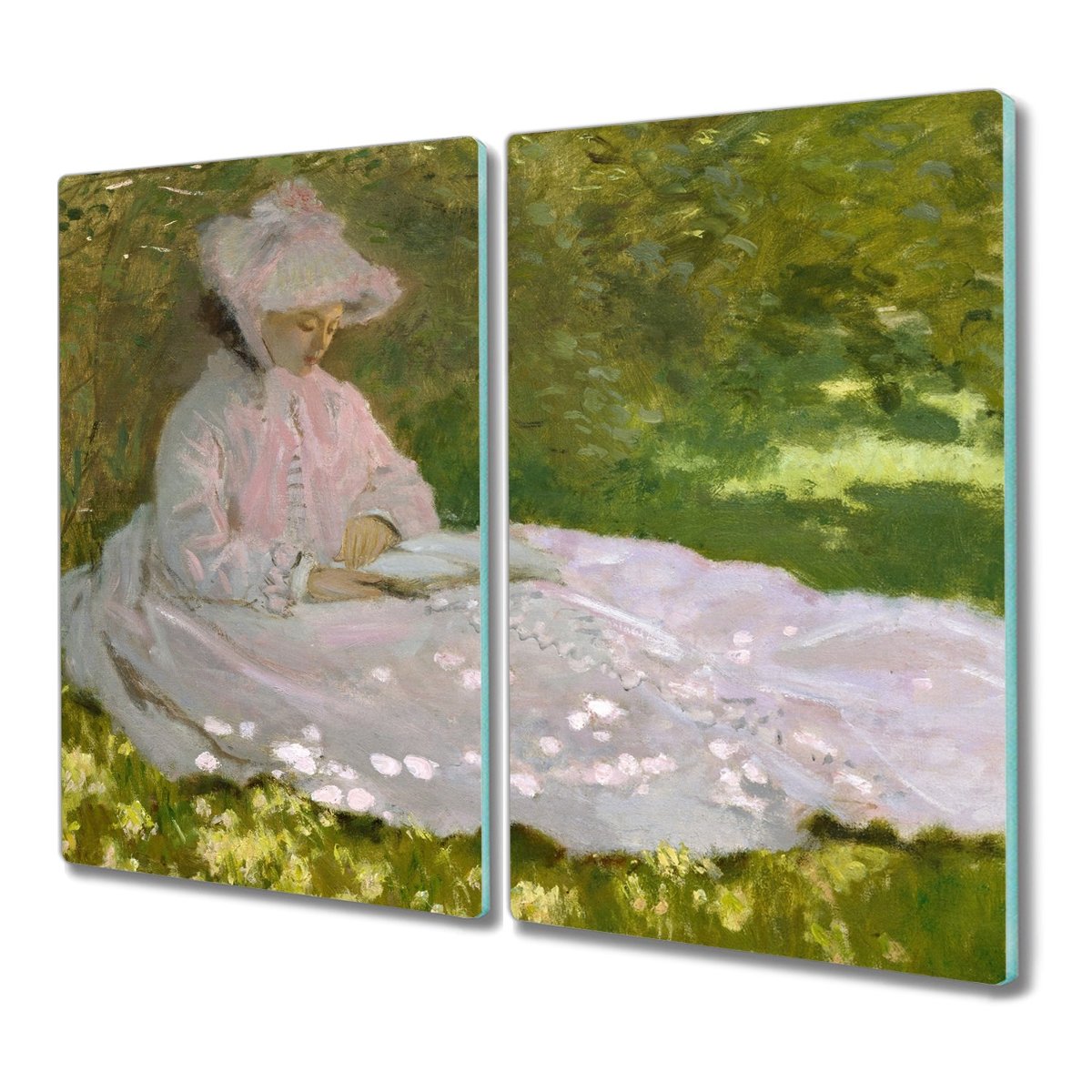 Deska 2x30x52 cm Sroka Monet do kuchni do krojenia, Coloray